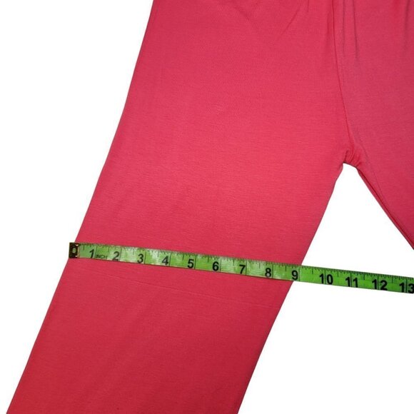 PINK Full Length Stretch Leggings- One Size Fits Most - Picture 7 of 9